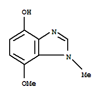 (9ci)-7-甲氧基-1-甲基-1H-苯并咪唑-4-醇结构式_705927-95-3结构式