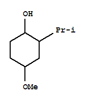 (9ci)-4-甲氧基-2-(1-甲基乙基)-环己醇结构式_705962-11-4结构式