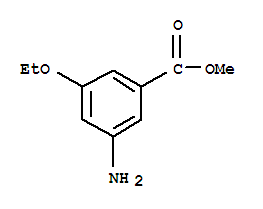(9ci)-3-氨基-5-乙氧基-苯甲酸甲酯结构式_706792-04-3结构式
