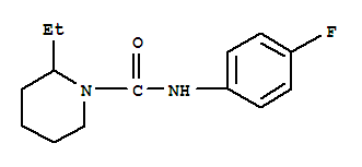 (9ci)-2-乙基-n-(4-氟苯基)-1-哌啶羧酰胺结构式_708239-04-7结构式