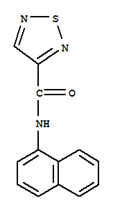 (9ci)-n-1-萘-1,2,5-噻二唑-3-羧酰胺结构式_708293-77-0结构式
