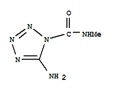 (9ci)-5-氨基-n-甲基-1H-四唑-1-羧酰胺结构式_709015-90-7结构式