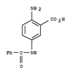 (5ci)-2-氨基-5-苯酰胺-苯甲酸结构式_709037-24-1结构式
