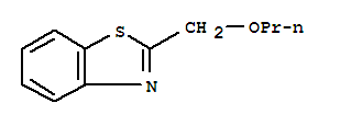 (5ci)-2-丙氧基甲基-苯并噻唑结构式_709038-29-9结构式