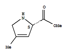 (2s)-(9ci)-2,5-二氢-4-甲基-1H-吡咯-2-羧酸甲酯结构式_709610-26-4结构式 (2s)-(9ci)-2,5-二氢-4-甲基-1H-吡咯-2-羧酸甲酯结构式_709610-26-4结构式