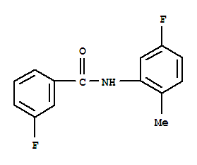(9ci)-3-氟-n-(5-氟-2-甲基苯基)-苯甲酰胺结构式_710309-87-8结构式