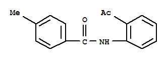 (9ci)-n-(2-乙酰基苯基)-4-甲基-苯甲酰胺结构式_710330-32-8结构式