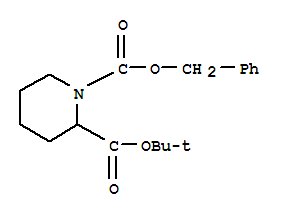 N-cbz-2-哌啶羧酸叔丁酯结构式_71170-89-3结构式