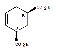 4-Cyclohexene-1,3-dicarboxylic acid, cis-(9ci) Structure