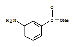 (9ci)-3-氨基-1,5-环己二烯-1-羧酸甲酯结构式_71225-72-4结构式