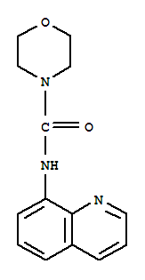 4-Morpholinecarboxamide,n-8-quinolinyl-(9ci)Structure,712301-68-3Structure 4-Morpholinecarboxamide,n-8-quinolinyl-(9ci) Structure,712301-68-3Structure