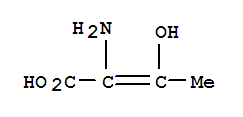 (9ci)-2-氨基-3-羟基-2-丁酸结构式_71264-07-8结构式