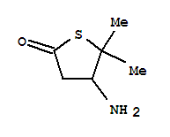 (9ci)-4-氨基二氢-5,5-二甲基-2(3H)-噻吩酮结构式_713072-26-5结构式