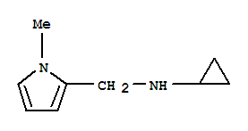(9ci)-n-环丙基-1-甲基-1H-吡咯-2-甲胺结构式_713501-65-6结构式