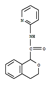 (9ci)-3,4-二氢-n-2-吡啶-1H-2-苯并吡喃-1-羧酰胺结构式_713507-57-4结构式