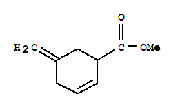 (9ci)-5-亚甲基-2-环己烯-1-羧酸甲酯结构式_71436-03-8结构式