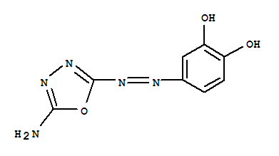 7中文名称: (9ci)-4-[(5-氨基-1,3,4-恶二唑-2-基)氮杂]-1,2-苯二醇