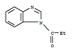 (9ci)-1-(1-氧代丙基)-1H-苯并咪唑结构式_71589-38-3结构式