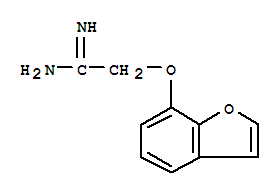 (9ci)-2-(7-苯并呋喃氧基)-乙脒结构式_716307-46-9结构式
