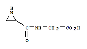 (9ci)-n-(2-氮丙啶yl羰基)-甘氨酸结构式_71674-81-2结构式