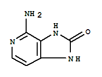 (9ci)-4-氨基-1,3-二氢-2H-咪唑并[4,5-c]吡啶-2-酮结构式_71703-03-2结构式