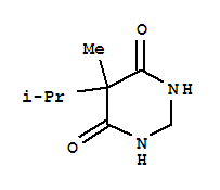 (5ci)-二氢-5-异丙基-5-苯基-4,6(1H,5h)-嘧啶二酮结构式_717144-20-2结构式