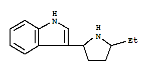 (9ci)-3-(5-乙基-2-吡咯烷)-1H-吲哚结构式_717816-94-9结构式