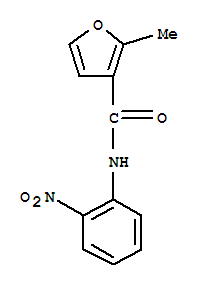 (9ci)-2-甲基-n-(2-硝基苯基)-3-呋喃羧酰胺结构式_717858-66-7结构式