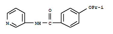 (9ci)-4-(1-甲基乙氧基)-n-3-吡啶-苯甲酰胺结构式_717871-24-4结构式
