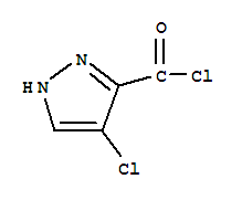 (9ci)-4-氯-1H-吡唑-3-羰酰氯结构式_717871-75-5结构式
