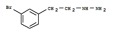 1-(3-溴苯乙基)肼结构式_718590-01-3结构式