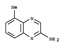 (5CI)-2-氨基-5-甲基喹噁啉结构式_718615-10-2结构式