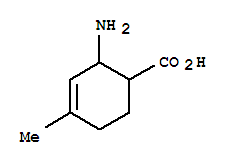 (9ci)-2-氨基-4-甲基-3-环己烯-1-羧酸结构式_719264-60-5结构式