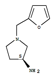 (3s)-(9ci)-1-(2-呋喃甲基)-3-吡咯烷胺结构式_719265-83-5结构式