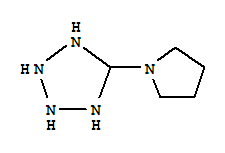 (5CI)-5-(1-吡咯烷)-四唑结构式_719286-94-9结构式