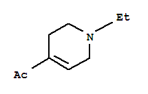 (9ci)-1-(1-乙基-1,2,3,6-四氢-4-吡啶)-乙酮结构式_720685-44-9结构式