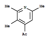 (9ci)-1-(2,3,6-三甲基-4-吡啶)-乙酮结构式_72191-38-9结构式