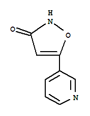 (9ci)-5-(3-吡啶)-3(2H)-异噁唑酮结构式_72309-75-2结构式