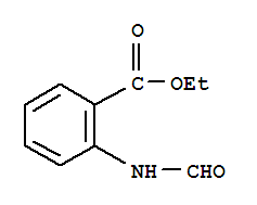 (9ci)-2-(甲酰基氨基)-苯甲酸乙酯结构式_72368-50-4结构式
