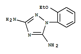 (9ci)-1-(2-乙氧基苯基)-1H-1,2,4-噻唑-3,5-二胺结构式_723725-62-0结构式