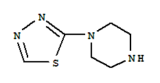 1-(1,3,4-噻二唑-2-基)哌嗪结构式_72396-58-8结构式