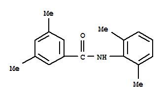 (9ci)-n-(2,6-二甲基苯基)-3,5-二甲基-苯甲酰胺结构式_724429-78-1结构式