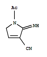 (9ci)-1-乙酰基-2,5-二氢-2-亚氨基-1H-吡咯-3-甲腈结构式_724462-22-0结构式 (9ci)-1-乙酰基-2,5-二氢-2-亚氨基-1H-吡咯-3-甲腈结构式_724462-22-0结构式