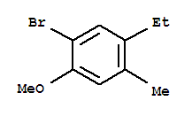 (5ci)-2-溴-4-乙基-5-甲基-苯甲醚结构式_725227-63-4结构式