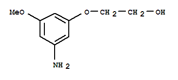 (9ci)-2-(3-氨基-5-甲氧基苯氧基)-乙醇结构式_725237-16-1结构式