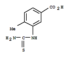 (9ci)-3-[(氨基硫氧代甲基)氨基]-4-甲基-苯甲酸结构式_726190-35-8结构式