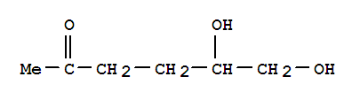 (7ci,9ci)-5,6-二羟基-2-己酮结构式_72693-13-1结构式
