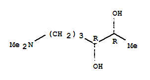 [r-(r*,r*)]-(9ci)-6-(二甲基氨基)-2,3-己烷二醇结构式_727355-21-7结构式