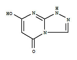 (9ci)-7-羟基-1,2,4-噻唑并[4,3-a]嘧啶-5(1h)-酮结构式_727390-69-4结构式