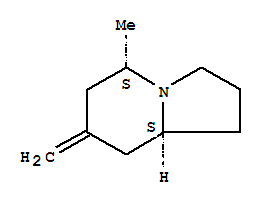(5s,8as)-(9ci)-八氢-5-甲基-7-亚甲基-吲哚嗪结构式_727985-52-6结构式